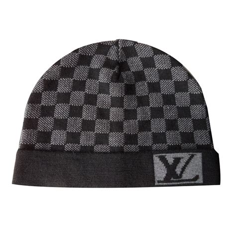 bonnet louis vuitton gris|louis vuitton knit hat.